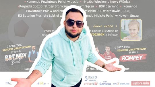 Zdjęcie przedstawia mężczyznę rozkładającego ręce