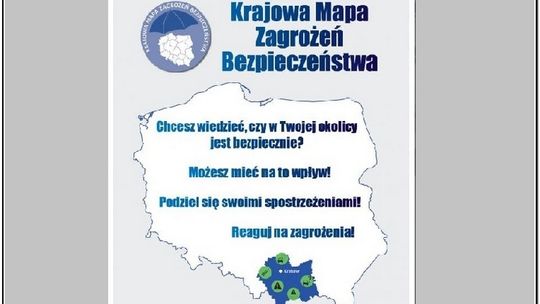 Ruszyła Krajowa Mapa Zagrożeń Bezpieczeństwa