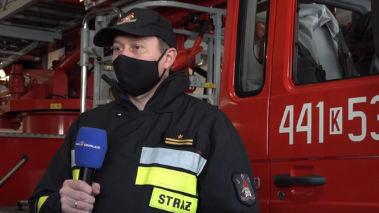 Rzecznik strażaków mówi o tragedii w Szymbarku, a my... o informacyjnej wstrzemięźliwości