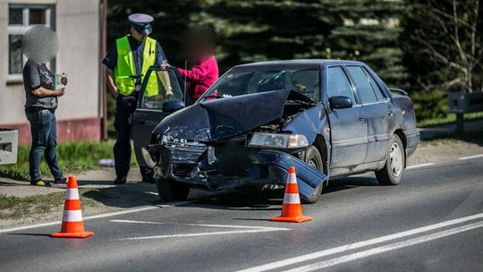 Siary: zderzenie trzech pojazdów