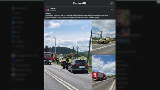 zdjęcie przedstawia uszkodzone samochody na drodze