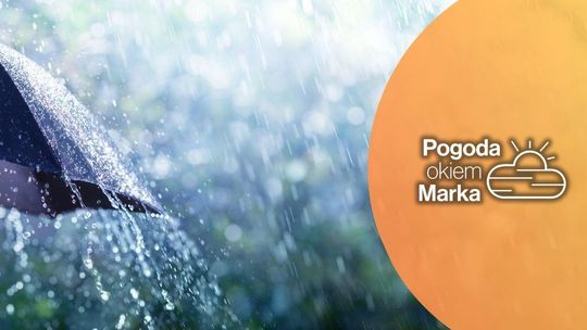 Sobota znów chłodna | Prognoza pogody na dziś - halogorlice.info zdjęcie przedstawia krople deszczu i parasol