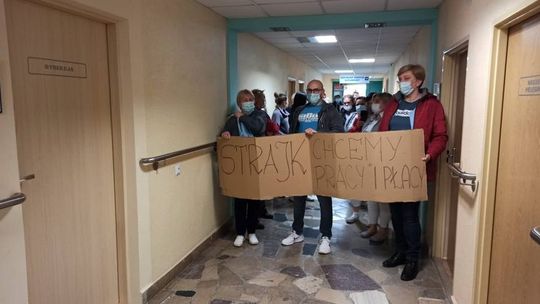 Strajk pracowników w gorlickim szpitalu [AKTUALIZACJA]