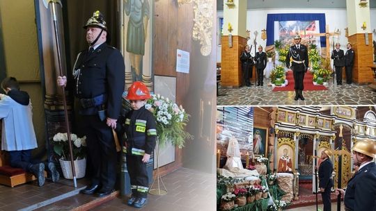 Strażacy mali i duzi czuwali przy Grobach Pańskich w regionie [FOTO]