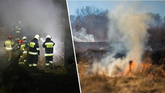 Strażacy mieli pracowite święta. W Wójtowej podpalacz puścił z dymem budynek gospodarczy