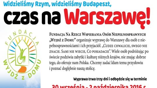 Teraz czas na Warszawę