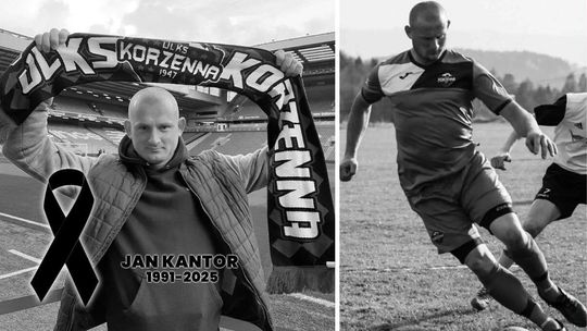 Zdjęcie przedstawia Jana Kantora z ULKS Korzenna