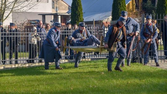 Inscenizacja historyczna w Bobowej