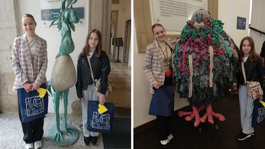 Julia Bogusz i Gabriela Gruszka ze Szkoły Podstawowej w Wilczyskach laureatkami XX Małopolskiego Konkursu Literackiego i Plastycznego „Największy skarb”