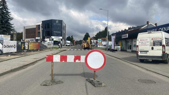 Ulica 11 listopada w Gorlicach zamknięta [ FOTO]