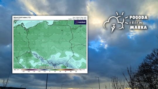 mapa pogody polski i niebo nad gorlicami