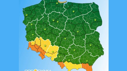 W porywach do 90km/h - nowe ostrzeżenie IMGW