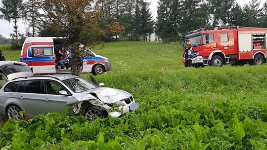 W Ropie w ciągu półtorej godziny dwa poważne zdarzenia drogowe. Noga z gazu! AKTUALIZACJA