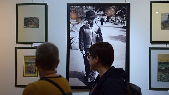 zdjęcie przedstawia portret Nikifora z Krynicy