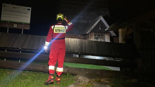 Strażaka przy kościele