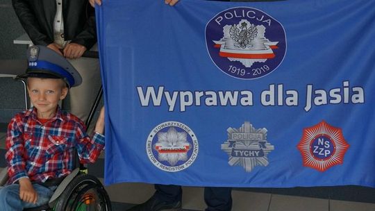 Wyprawa charytatywna tyskich policjantów. I Ty możesz im towarzyszyć na szlaku w Gorlickiem.