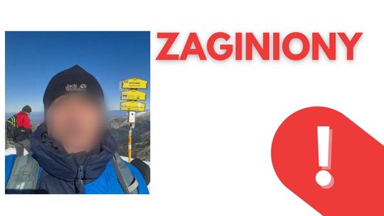 Zdjęcie przedstawia zaginionego mężczyznę