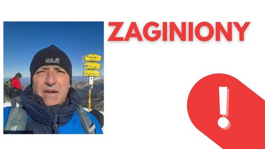 Zdjęcie przedstawia zaginionego mężczyznę