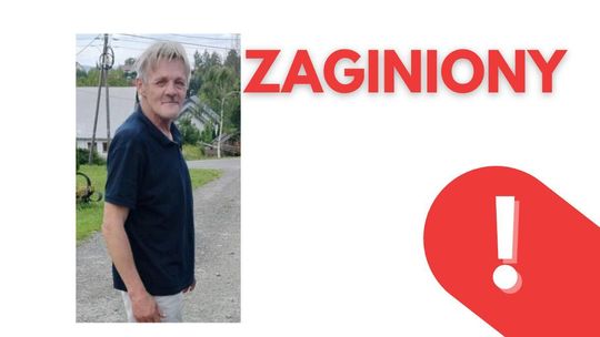 Zdjęcie przedstawia zaginionego mężczyznę