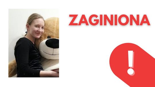 Zaginęła 12-letnia Elżbieta Wojtacka zdjęcie przedstawia portret dziewczynki z misiem