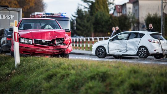 Zagórzany. Zderzenie pojazdów koło nadleśnictwa