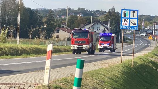 Zdarzenie drogowe na ul. Dukielskiej w Gorlicach