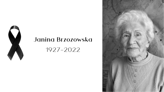 Zmarła Janina Brzozowska. Sybiraczka, nauczycielka