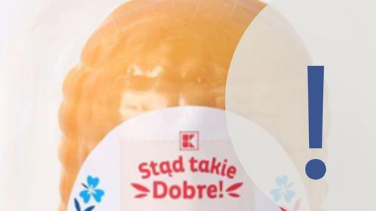 zdjęcie przedstawia ser i znak wykrzyknika