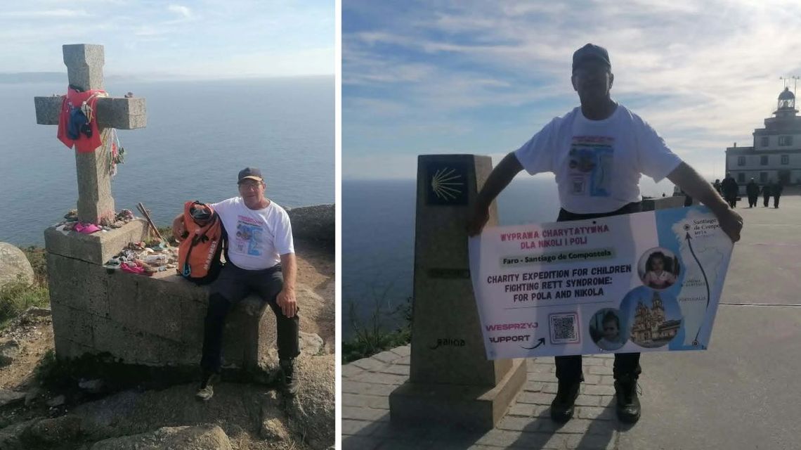 1004 kilometry w 29 dni! Artur Grądalski dokonał tego dla Poli i Nikoli. „Poznałem granicę swoich możliwości”