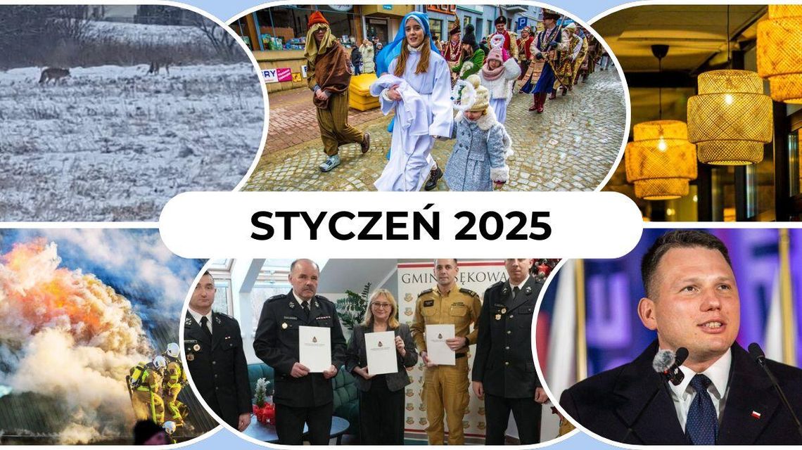 zdjęcie przedstawia kilka postaci i miejsc w mieście