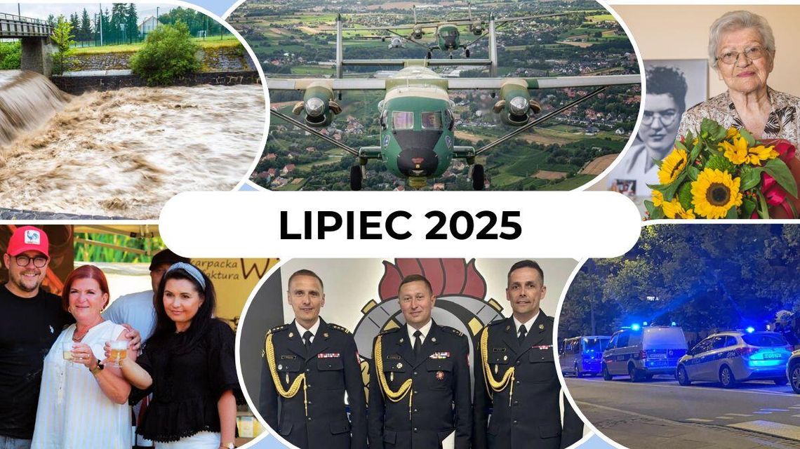 12 pięknych miesięcy na łamach naszego portalu. Taki był lipiec 2025 zdjęcie przedstawia twarze osób