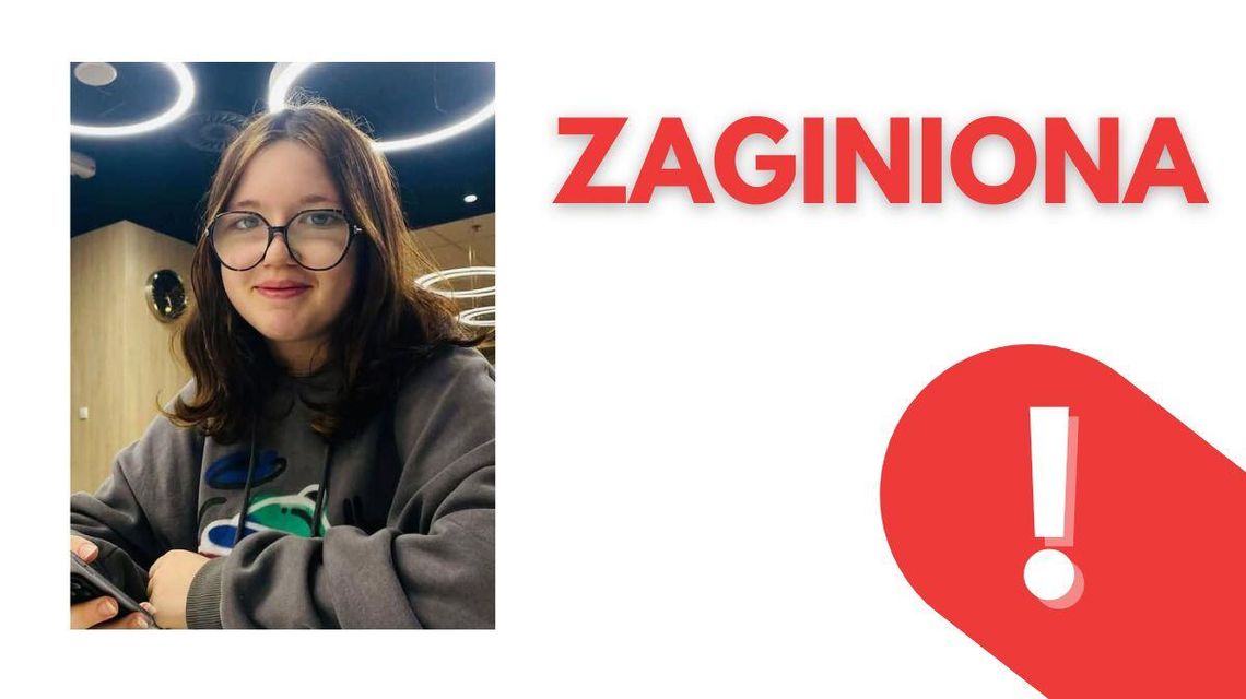 14-letnia Milena Niewitała jest zaginiona zdjęcie przedstawia portret kolorowy dziewczyny