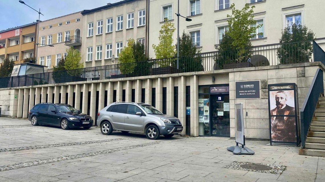 Zdjęcie przedstawia Pawilon Miasta Gorlice