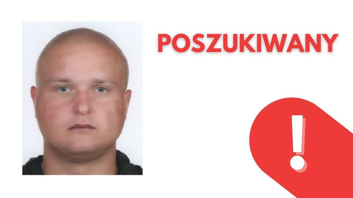 24-latek poszukiwany listem gończym. Policja prosi o pomoc zdjęcie przedstawia kolorowy portret mężczyzny