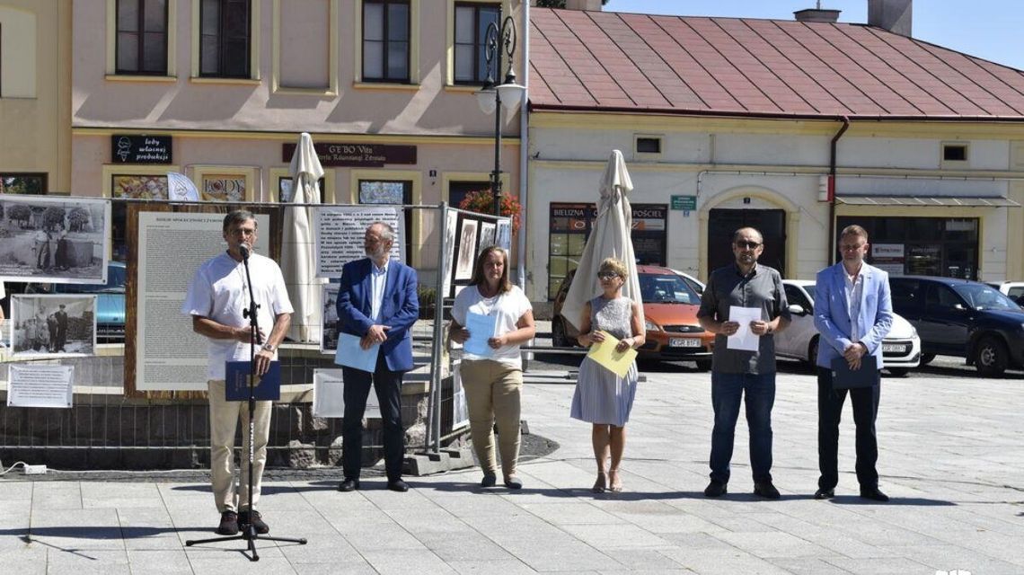 Obchody 82. rocznicy zagłady getta w Bieczu