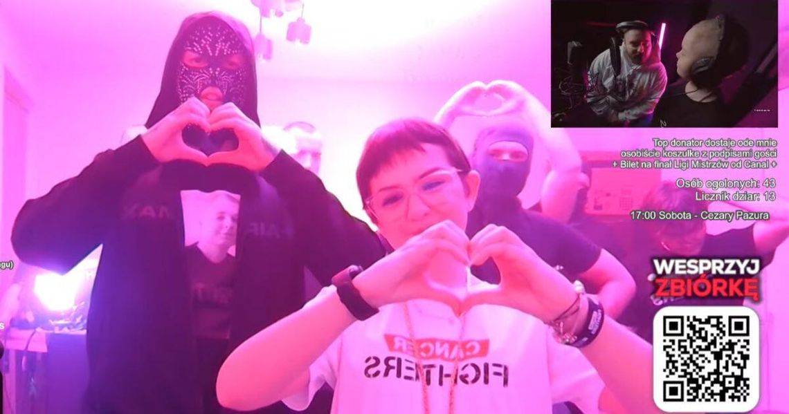 zdjęcie przedstawia live na youtube