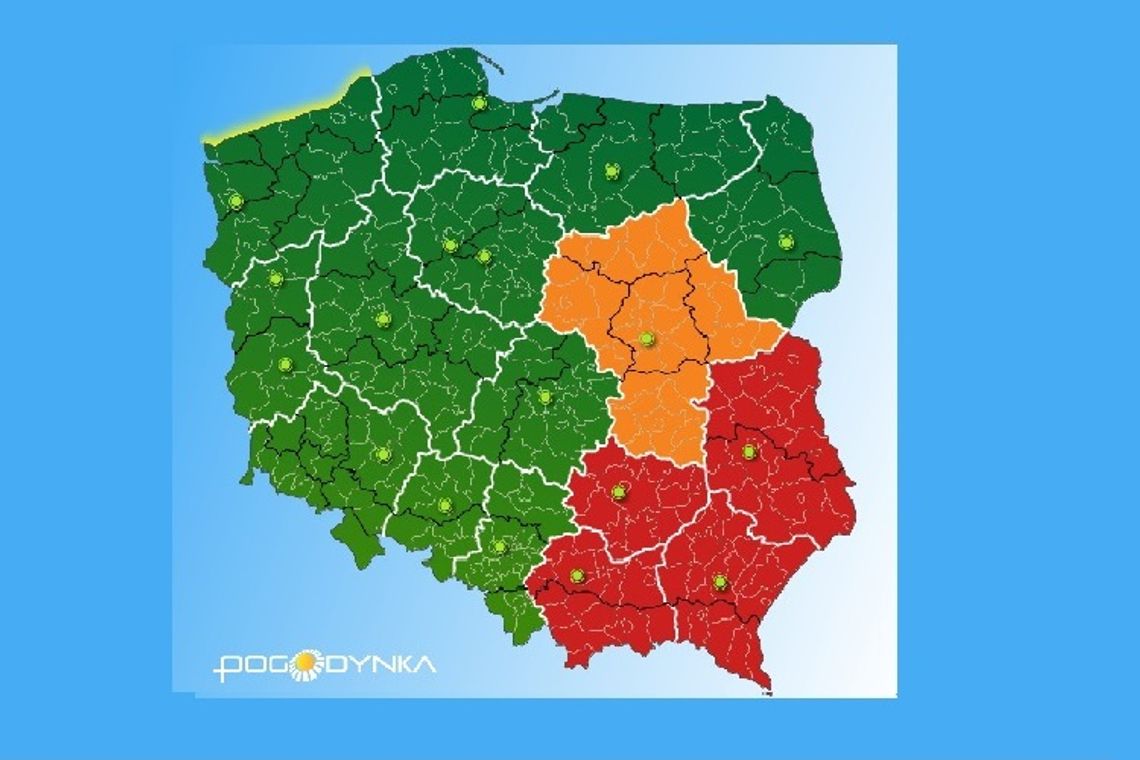 A jednak jest - kolejne ostrzeżenie meteorologiczne