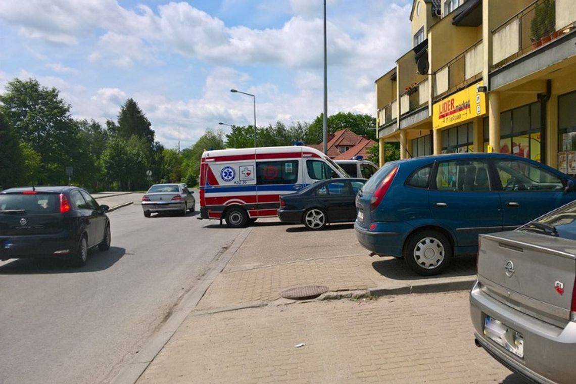 A to pech. Wjechał w motocyklistę pod komendą