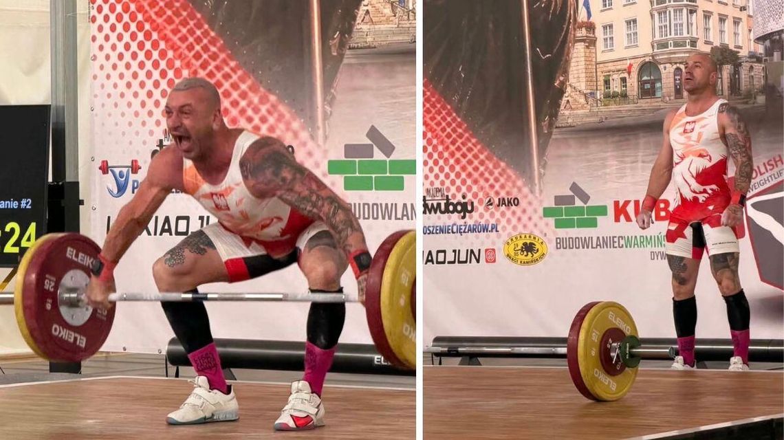 Anatol Krygowski wrócił po kontuzji i zdobył medal na Mistrzostwach Polski zdjęcie przedstawia Anatola Krygowskiego