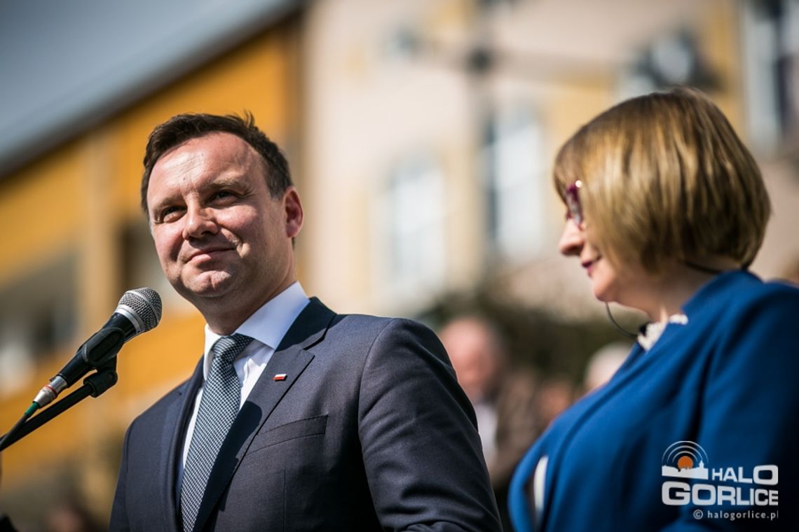 Andrzej Duda w Gorlicach