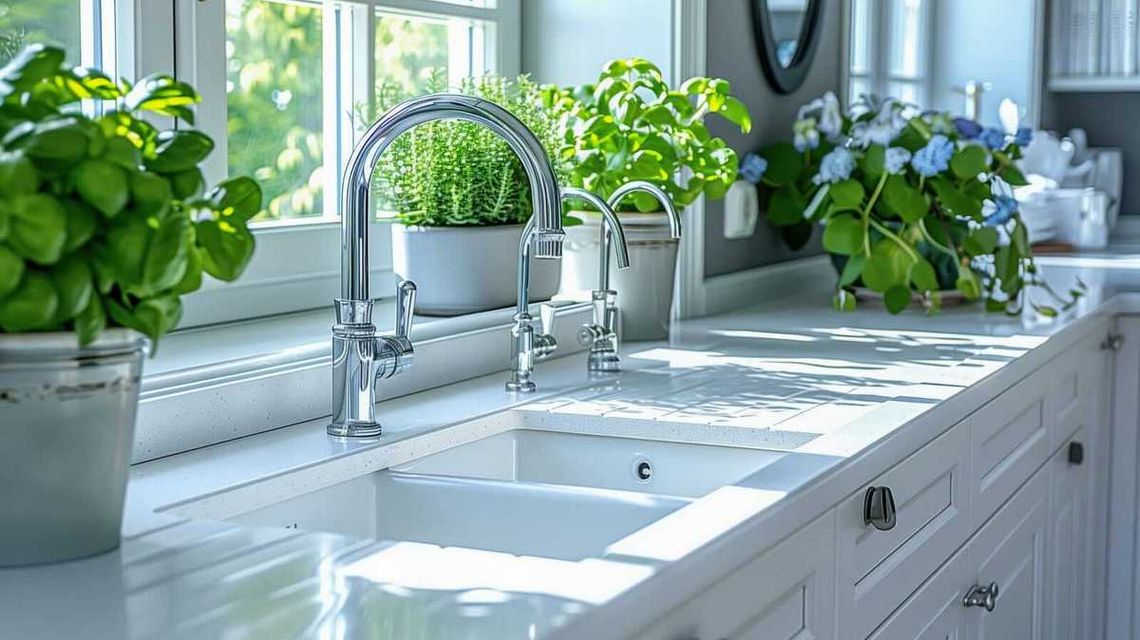 Baterie kuchenne dopasowane do stylu kuchni – 7 propozycji nowoczesne baterie kuchenne