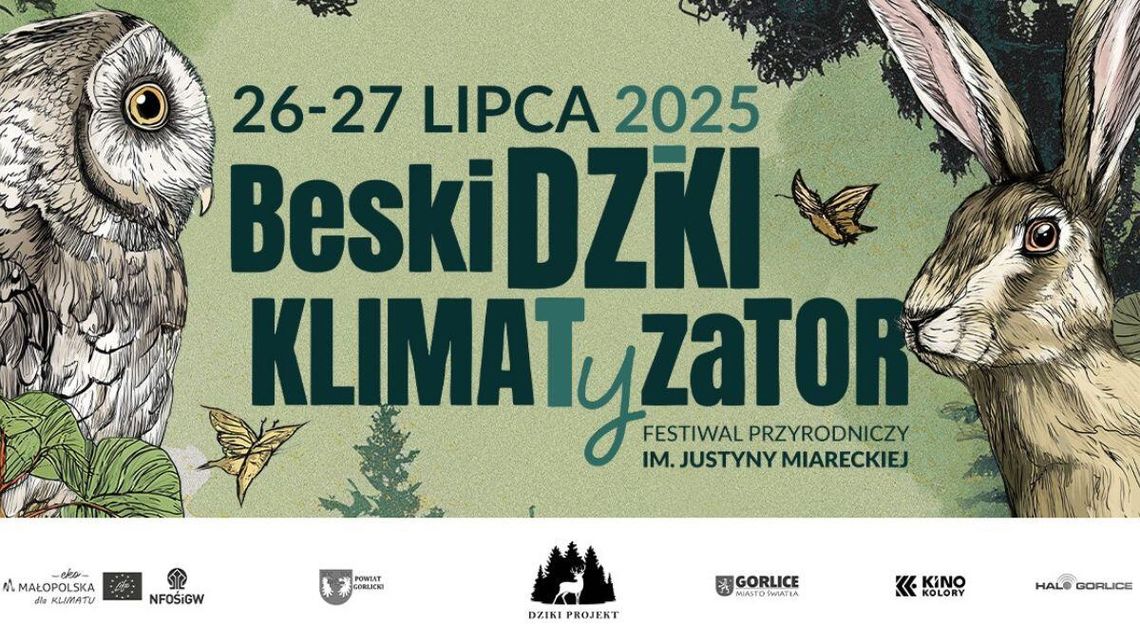 zdjęcie przedstawia plakat promujący festiwal przyrodniczy