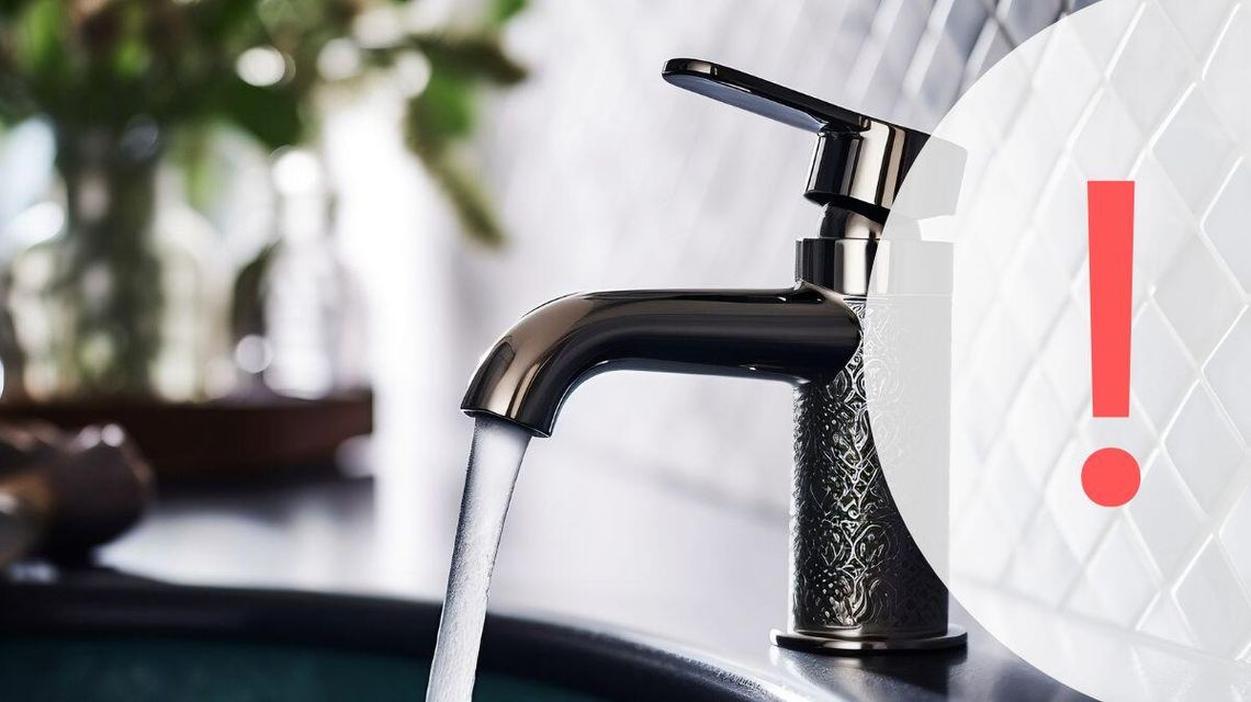 zdjęcie przedstawia kran z wodą