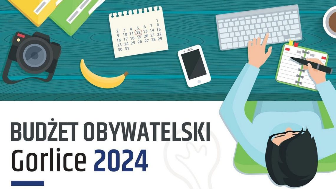 Budżet Obywatelski Miasta Gorlice plakat