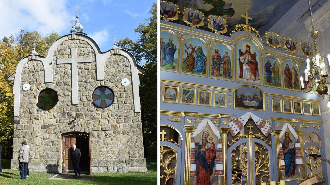 Zdjęcie przedstawia Cerkiew w Rozdzielu