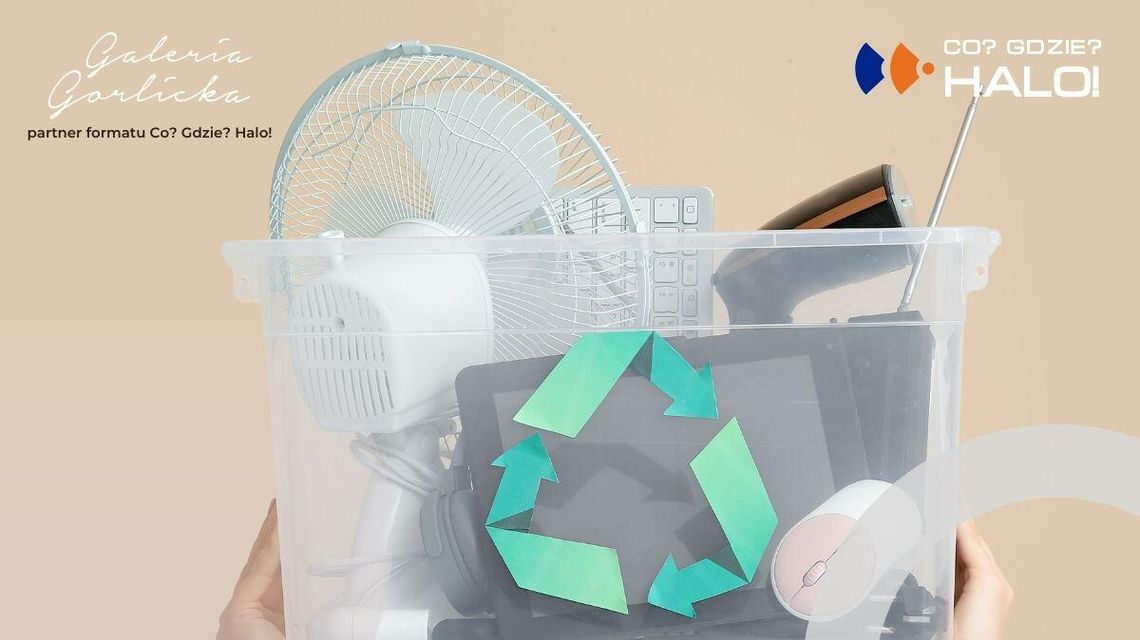 zdjęcie przedstawia zbiórke elektrośmieci