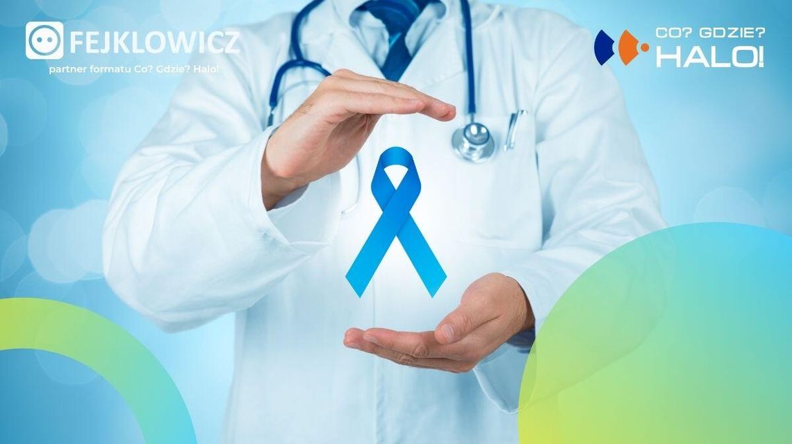 zdjęcie przedstawia lekarza z wyciągniętymi dłońmi