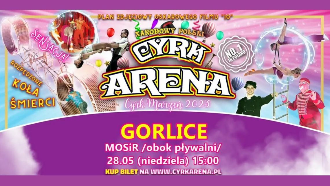Cyrk Arena zaprezentuje Sensacyjny Spektakl „Cyrk Marzeń 2023” [BILETY]