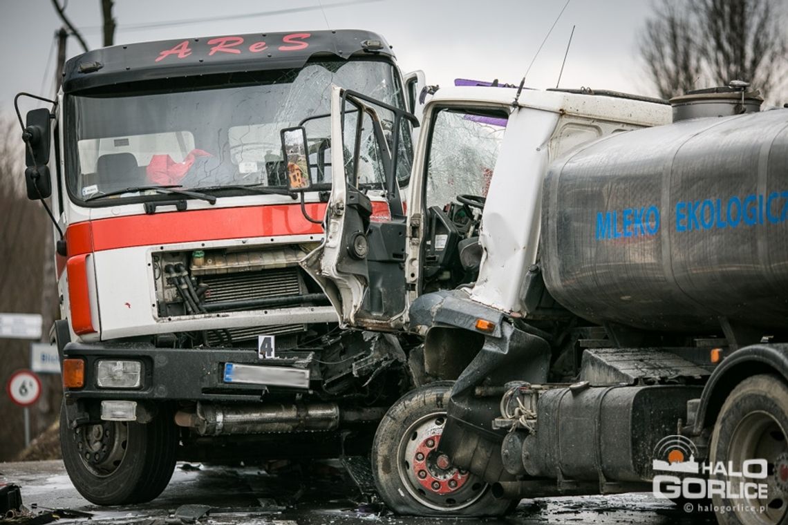 DK 28 była zablokowana. Wypadek w Szymbarku