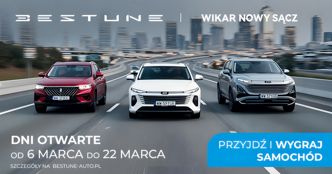 Dni Otwarte w Wikar z marką Bestune, która ogłasza konkurs z nagrodą główną – nowym Bestune T77!